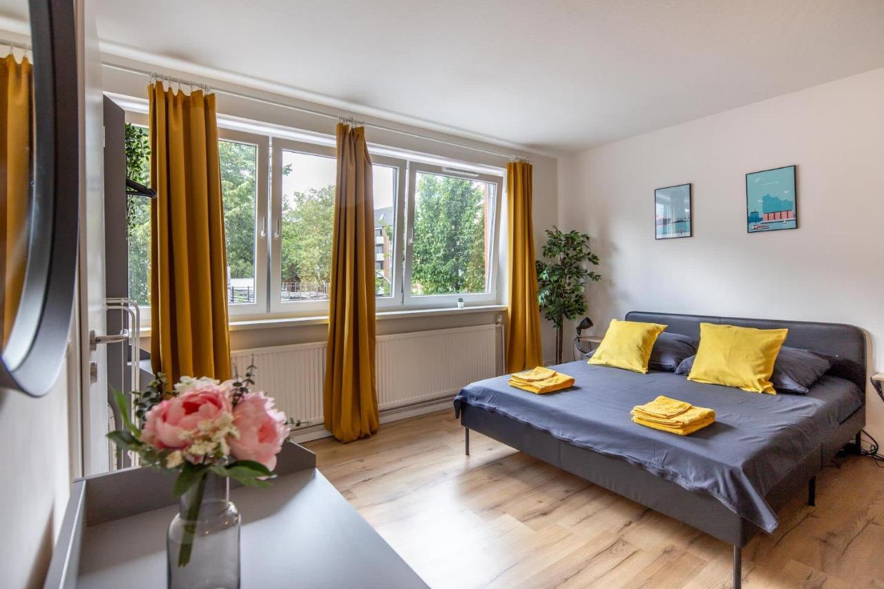 Modern Apartment For 5 Close To The Schanzenviertel - Unit 3 Хамбург Екстериор снимка